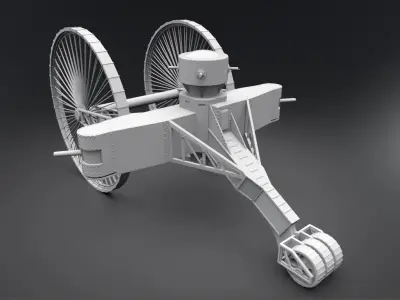 Tsar Tank Scale Model    3D print model