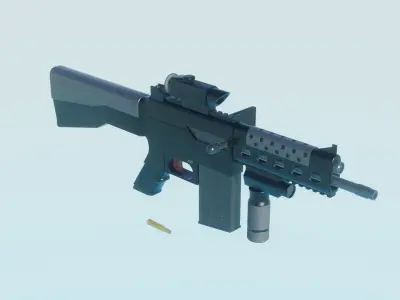 Subfusil mkIII 3D model