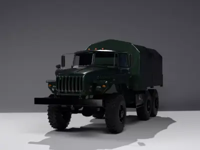 Ural 4320  Free 3D model