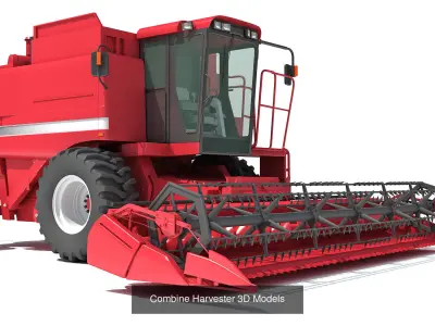 Farm Equipment Collection 3D Model Pack