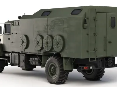 KrAZ 5233 1V26P-2 2018 3D model