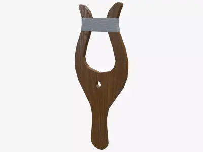 Medieval Spool V01 Low-poly 3D model