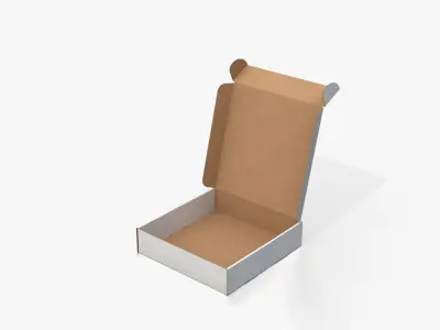  Mailer Boxes - White Variety Packaging Set 