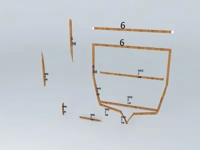 Spt 5, boat frame Free 3D model