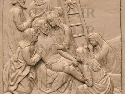 The crucifixion of Jesus Christ- Part 3 3D print model