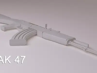 Ak 47 3D model
