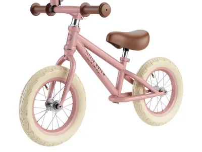Balance Bike Matt Pink by Little Dutch 3D model