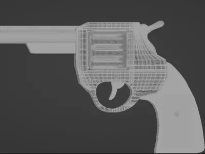 REVOLVAR LOW POLY MODEL Low-poly 3D model