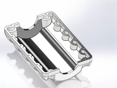  oil reservoir 3D model