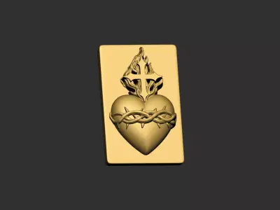 Sacred Heart 2 3D print model