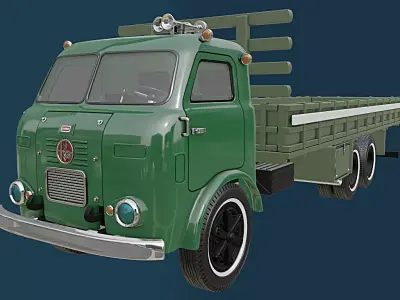 Classic Brazilian truck 3D print model purchase
