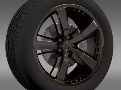 Chevrolet Camaro 2008 BlackConcept 3D model