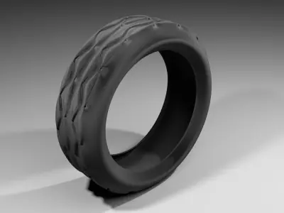 Tyre 4 3D model