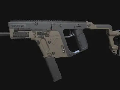 Kriss Vector Low-poly 3D model buy