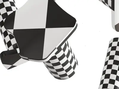 Industrial Wall Hooks by Blanked Studios 3D model