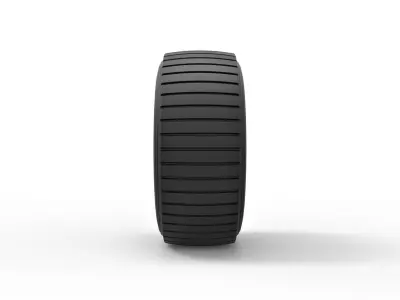 Offroad wheel 33 3D print model