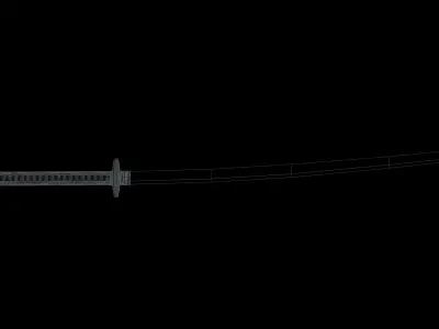 Katana pack Free low-poly 3D model