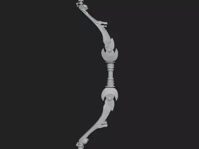 Bow Base Meshes 37 Free 3D model