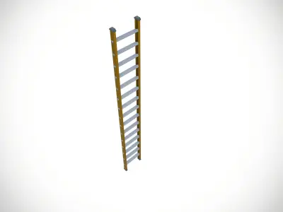 Ladder Low-poly 3D model buy