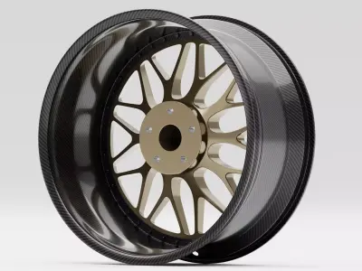 BBS LM Rim 3D model