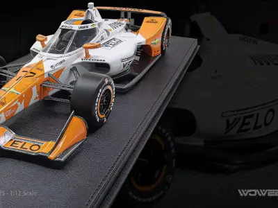 McLaren IndyCar 500 - 1-12 Scale Statue 3D print model