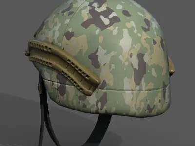 Helmet military combat soldier armor  Low-poly 3D model purchase