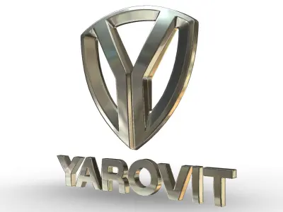 yarovit logo 3D model
