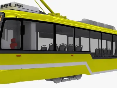 Tram VarioLF 3D model