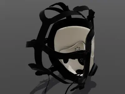 Mask 3D Model Low-poly 3D model