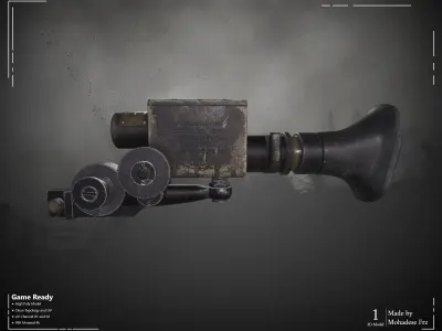 Military Scope WW2 VOL03 Game Ready 3D model