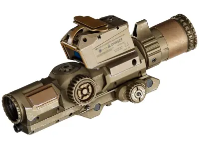 VORTEX XM157 LPVO SCOPE Low-poly 3D model