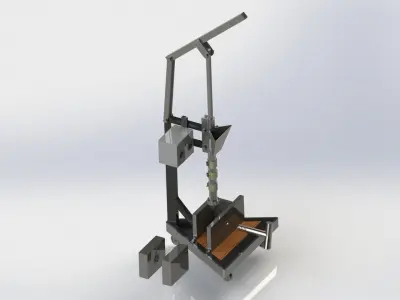 Injection Molding Machine -Mini 3D model