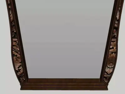 Standing Classic Mirror 3D model