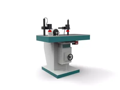 Horizontal drilling machine 3D model