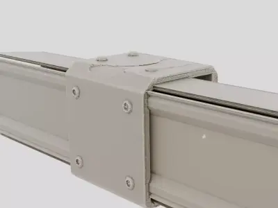 Industrial Factory Structural Support Bracket for 3D print 3D model