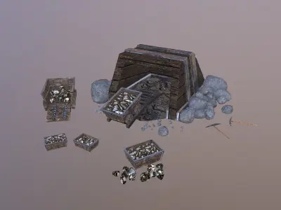  Gold Mine Level 5 3D model