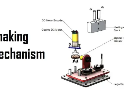 Shaking Mechanism 3D model