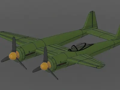 Junkers EF109 3D print model