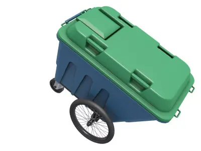Trash Container 3D model buy