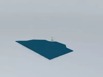Sloop based on Aldebaran drawing Free 3D model