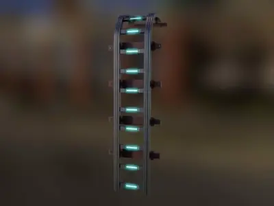 Ladder Low-poly 3D model purchase