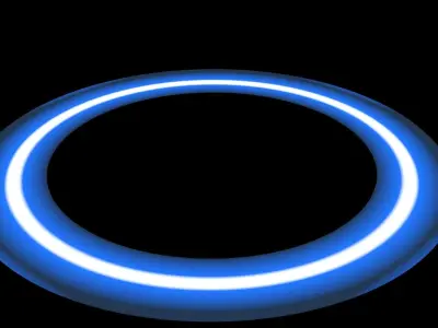 Teleportation Portal 3D model