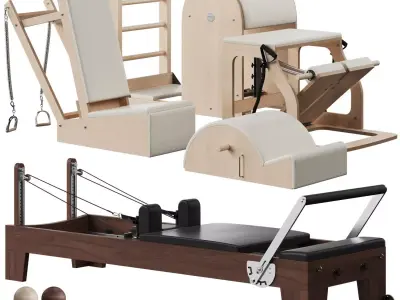 Pilates machines Elina Pilates 3D model