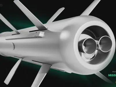 Missile MMP 3D model