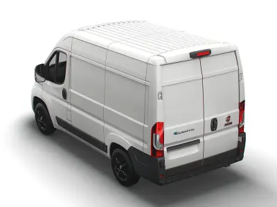 Fiat E Ducato Van L1H2 2022 3D model