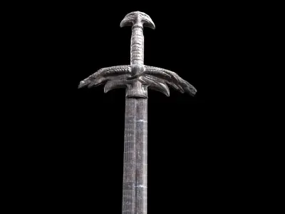 Thagner Sword Ancient version 3D model