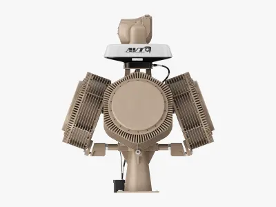 X-MADIS Anti Drone System - Air Defense - C-UAS System 3D model
