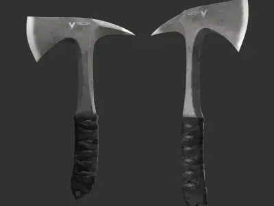 Camp Axe 3D model