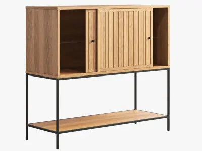 Joybird Elsa bar cabinet 3D model