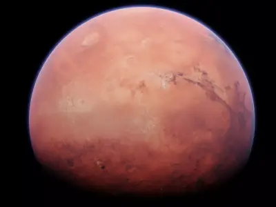 Mars Planet Photorealistic 8k 3d Model 3D model